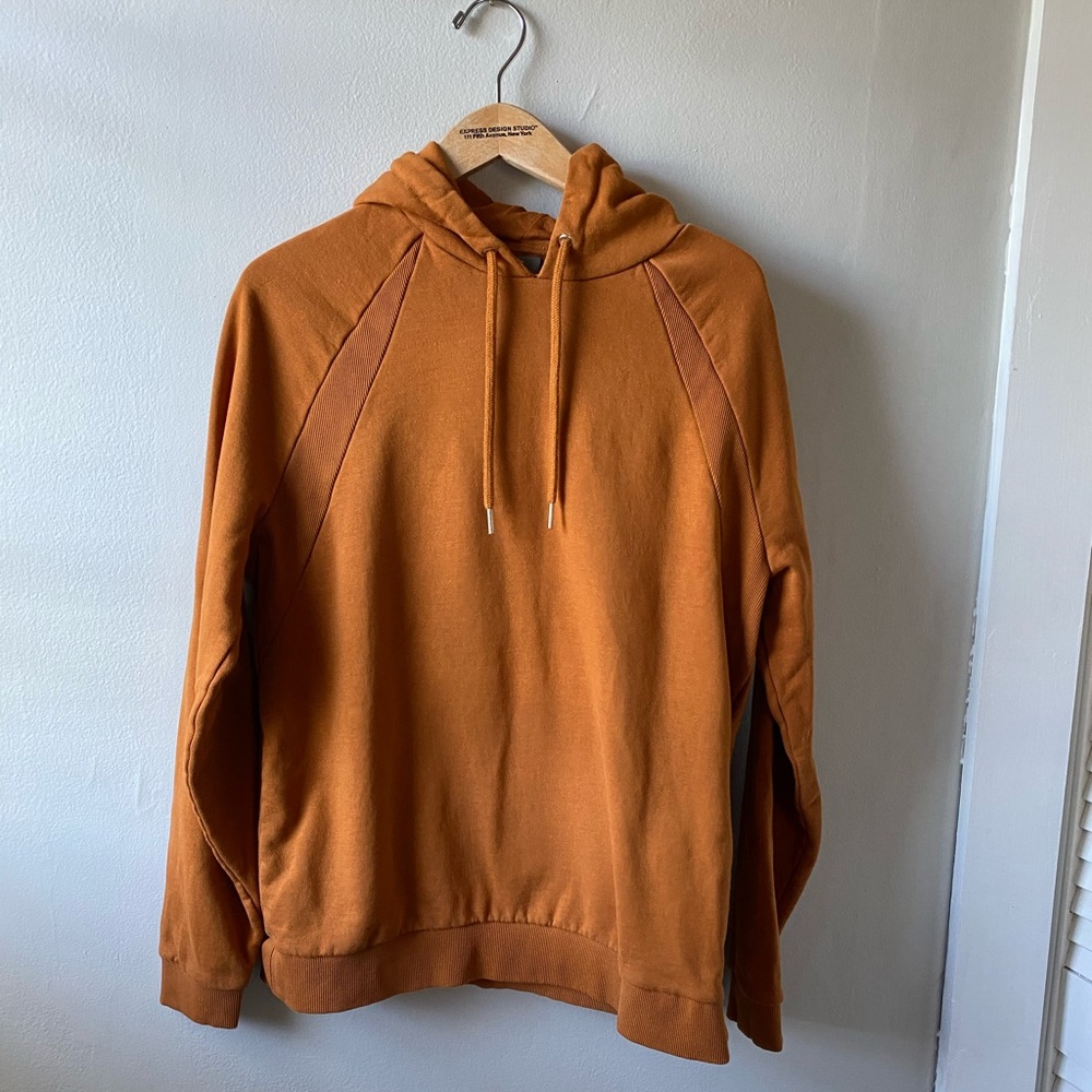 Rust hoodie (raglan sleeves)